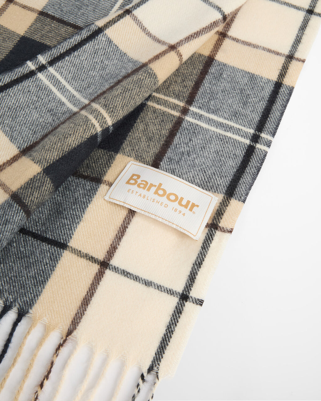Sjaals beige Barbour