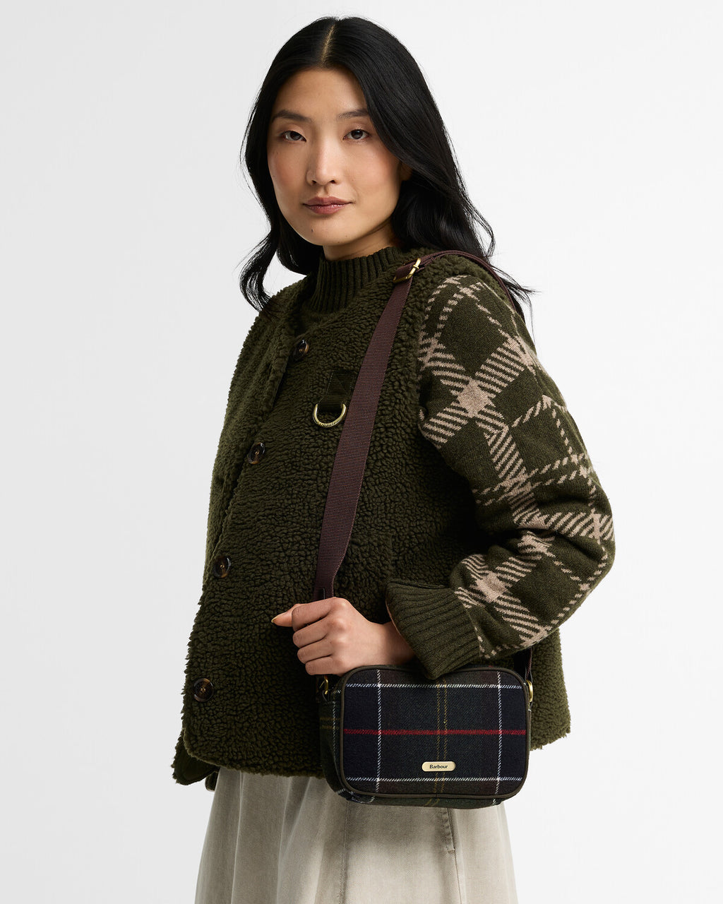 Handtassen groen Barbour