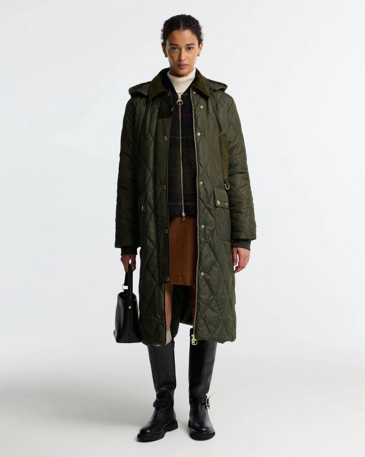 Mantels groen Barbour