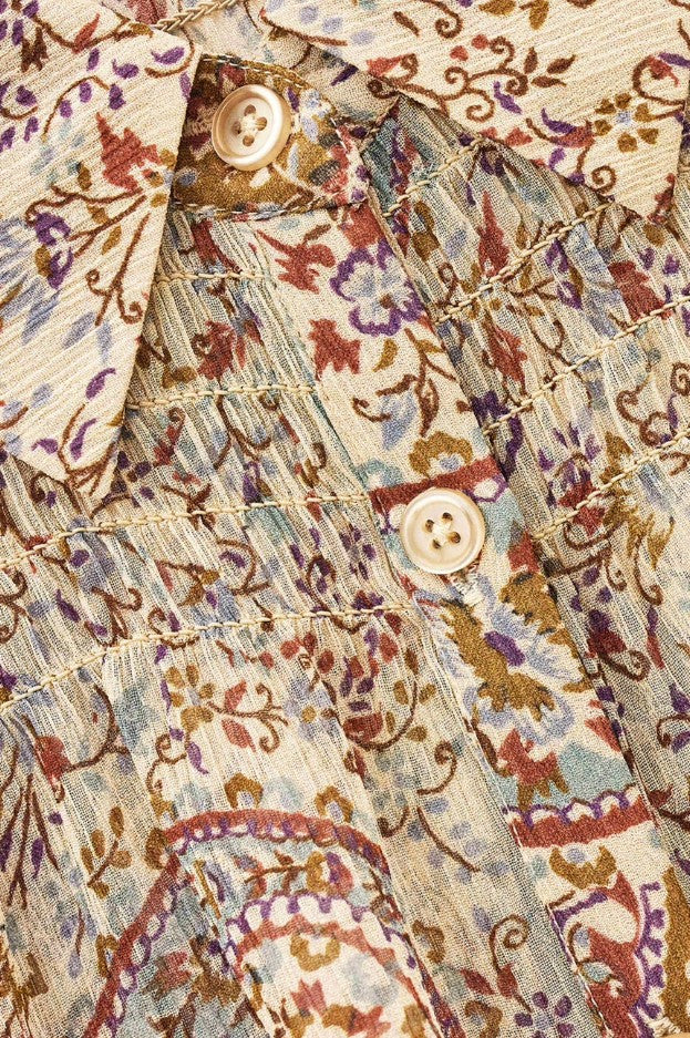 Blouses lange mouw beige ba&sh