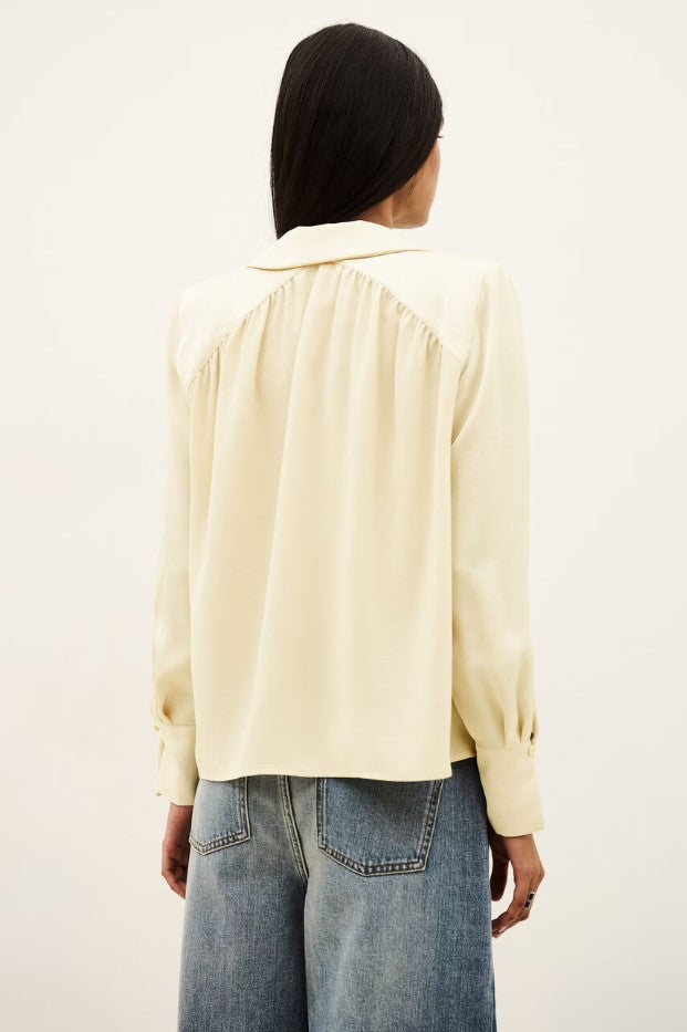 Blouses lange mouw beige ba&sh