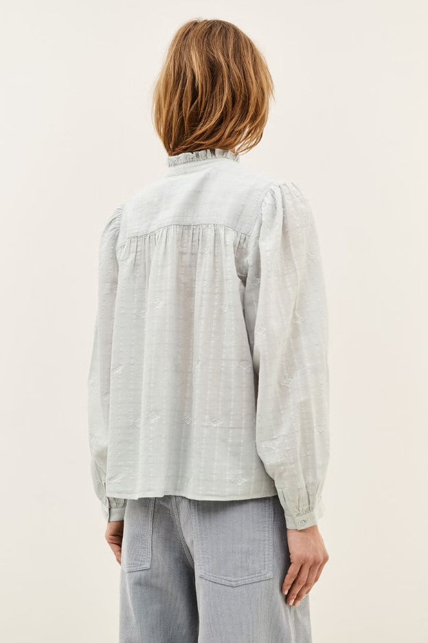 Blouses lange mouw blauw ba&sh