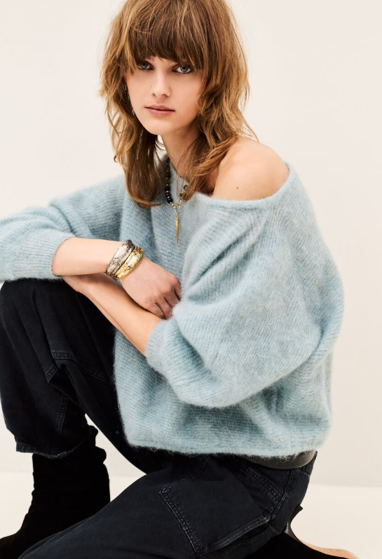 Pulls blauw ba&sh
