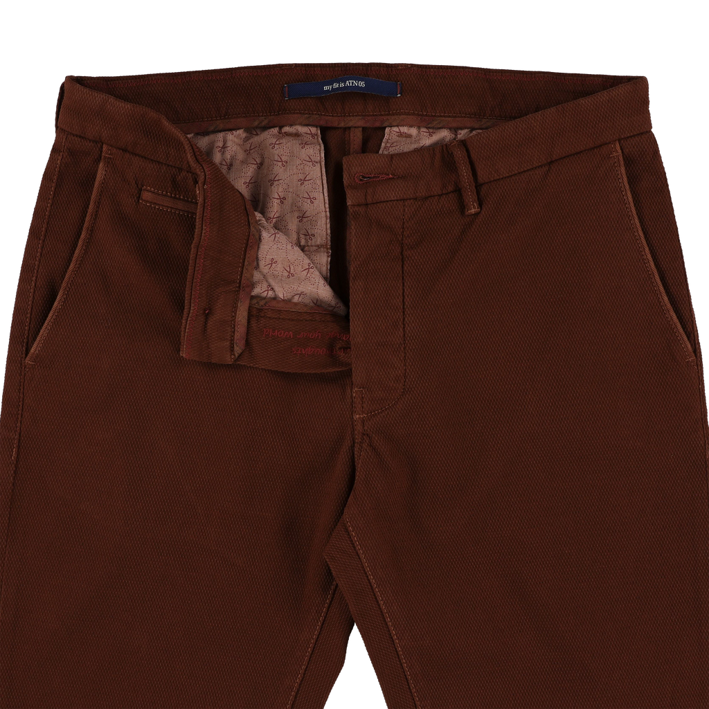 Jeans bruin Atelier Noterman