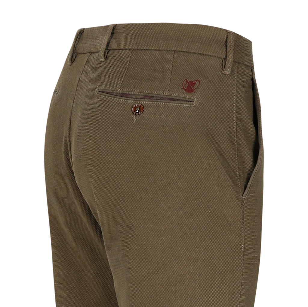 Jeans groen Atelier Noterman