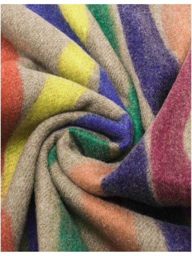 Sjaals multicolor Fraas