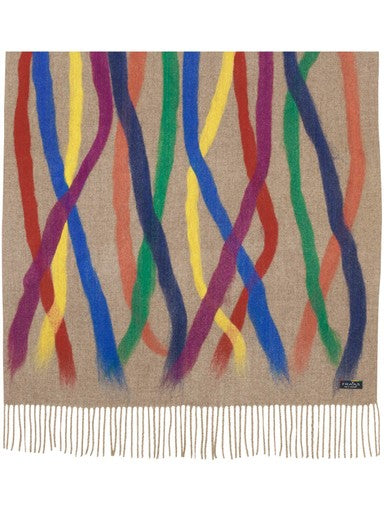 Sjaals multicolor Fraas