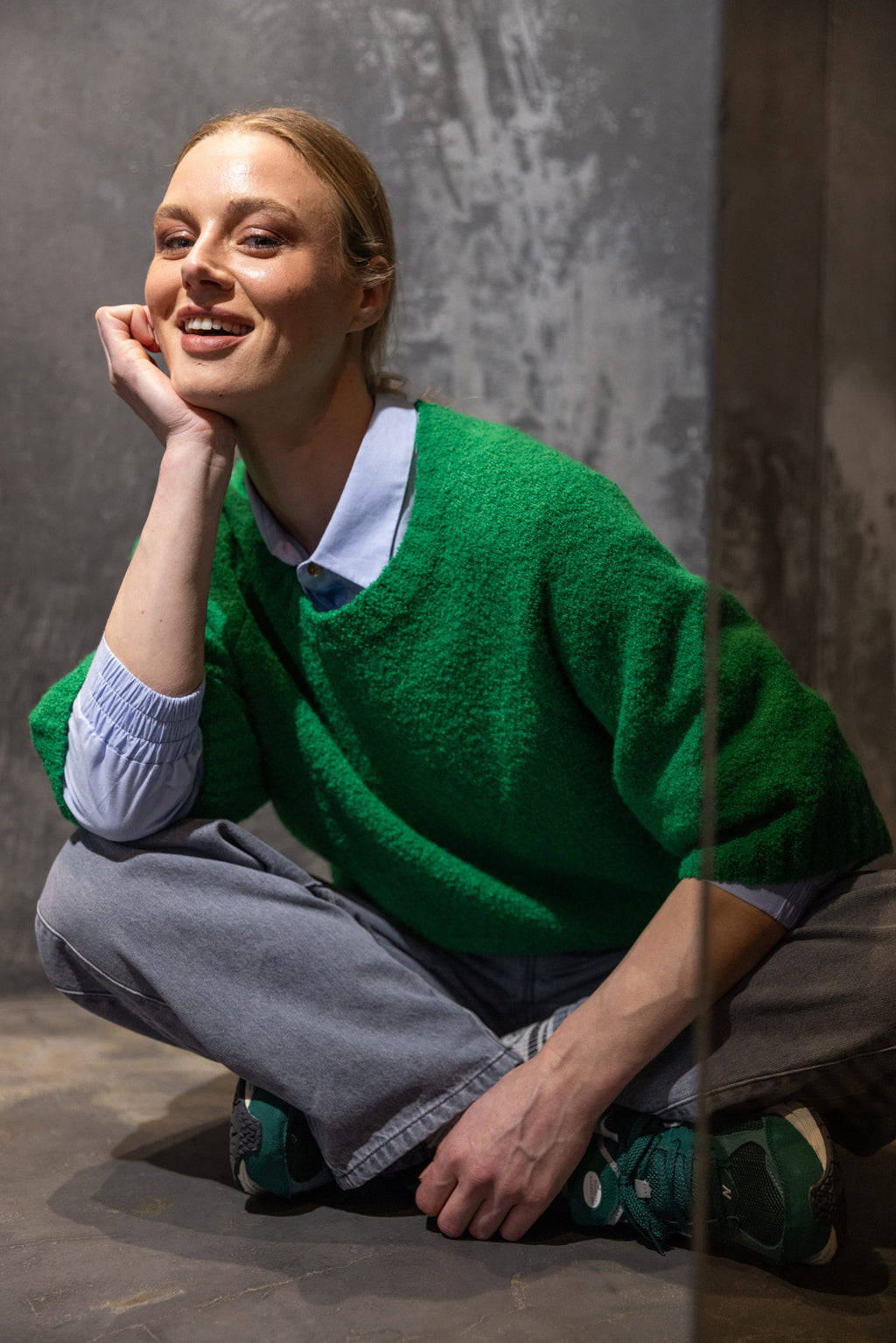 Sweaters groen Four Roses