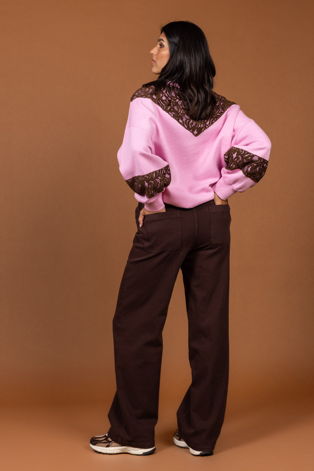 Sweaters roze Four Roses