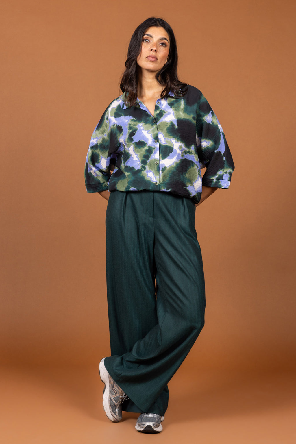 Blouses lange mouw multicolor Four Roses