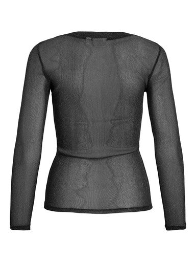 Blouses lange mouw zwart VILA