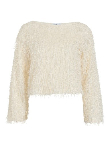 Blouses lange mouw beige VILA