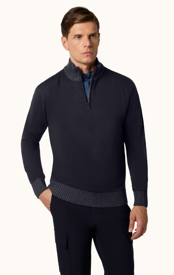 Pulls blauw Paul & Shark
