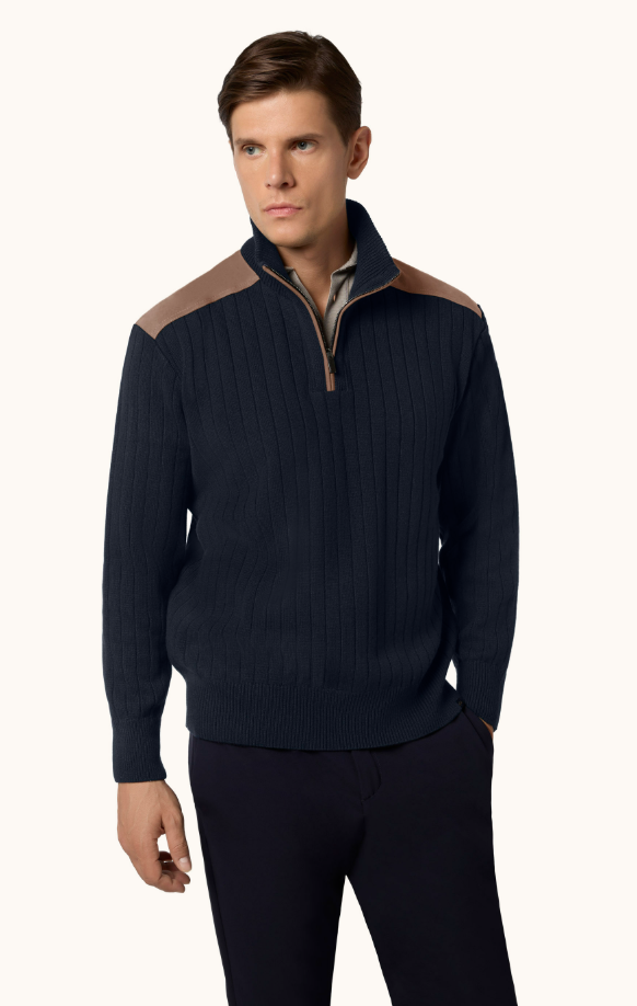 Pulls blauw Paul & Shark