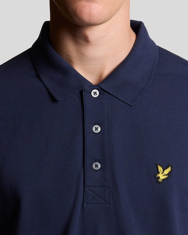 Polo's korte mouw navy Lyle & Scott