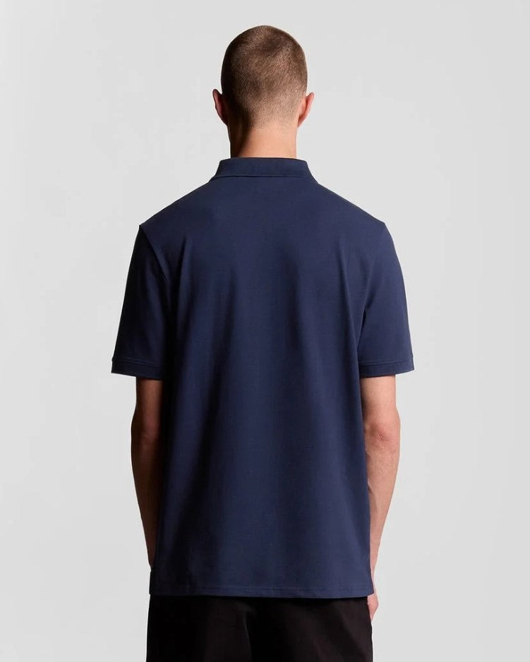 Polo's korte mouw navy Lyle & Scott