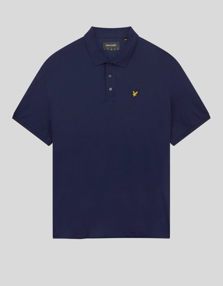 Polo's korte mouw navy Lyle & Scott