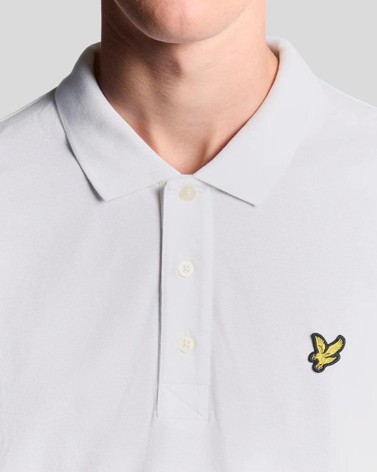 Polo's korte mouw wit Lyle & Scott