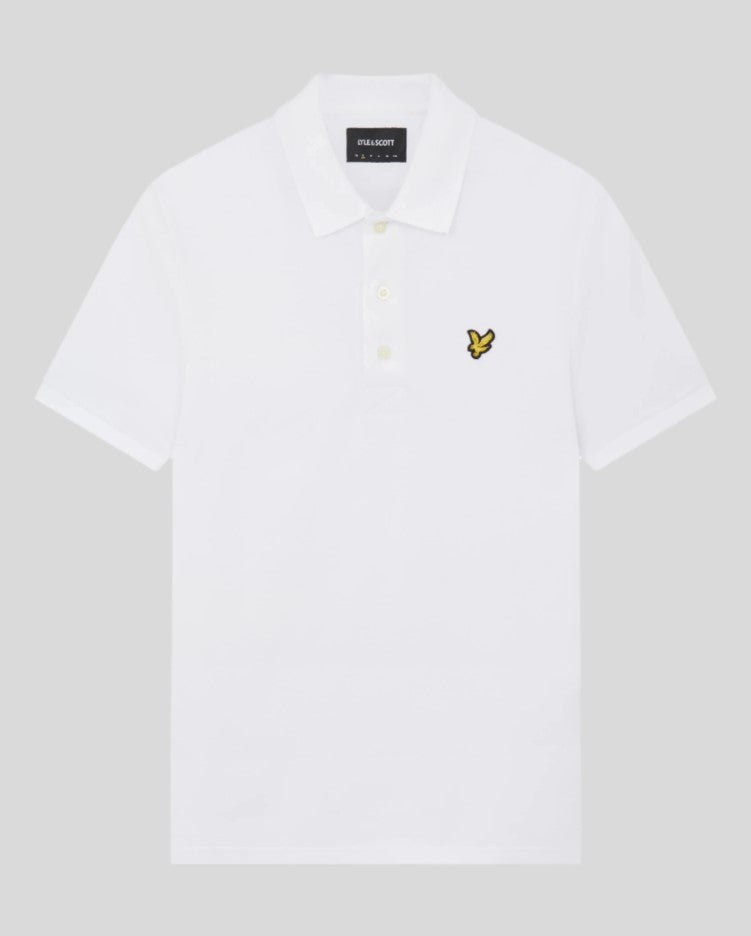 Polo's korte mouw wit Lyle & Scott
