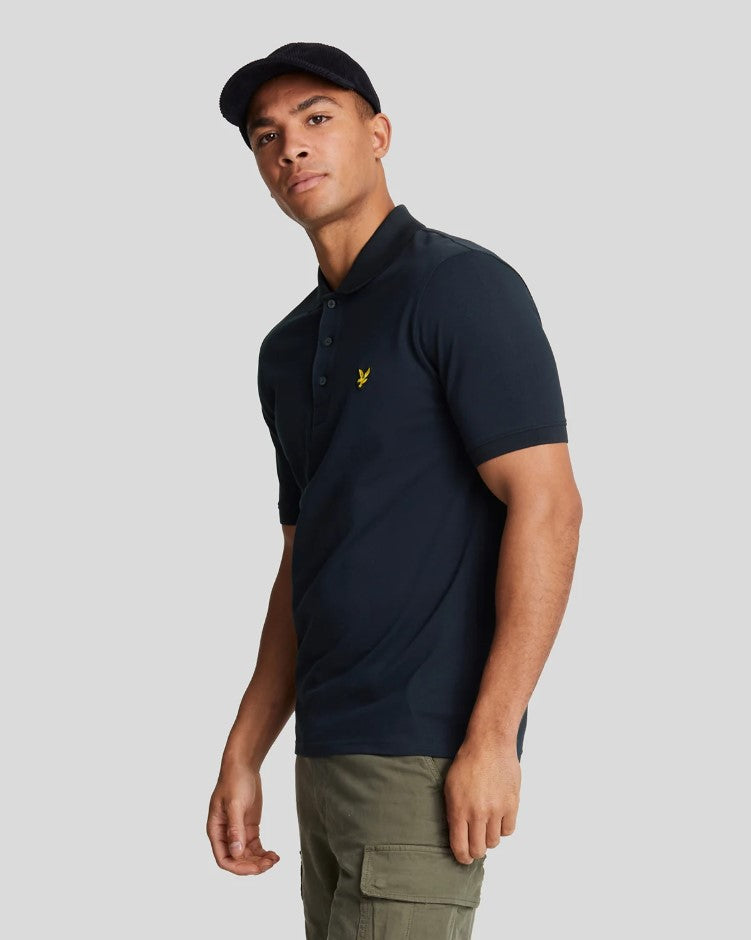 Polo's korte mouw navy Lyle & Scott