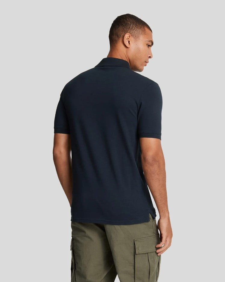 Polo's korte mouw navy Lyle & Scott