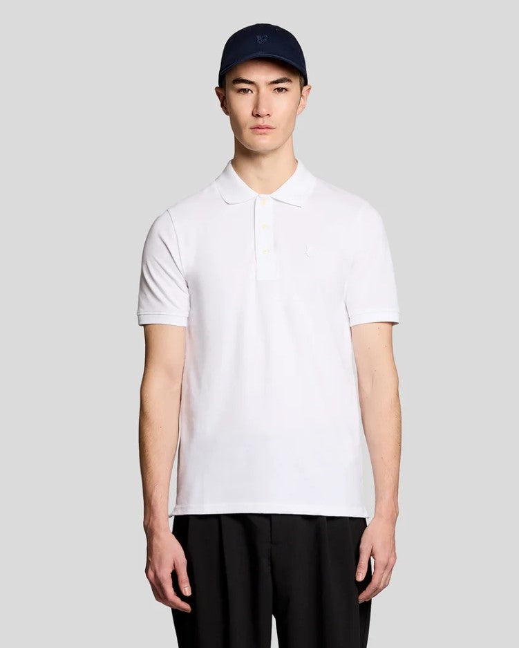 Polo's korte mouw wit Lyle & Scott