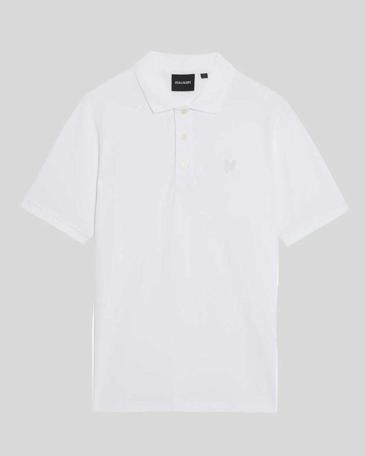 Polo's korte mouw wit Lyle & Scott