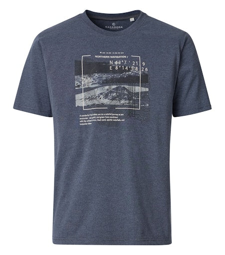 T-shirts korte mouw grijs Casa Moda