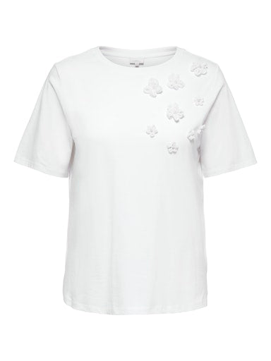 T-shirts korte mouw wit ONLY Carmakoma