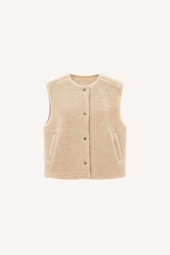 Bodywarmers beige by-bar