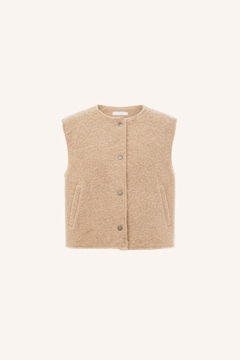 Bodywarmers beige by-bar