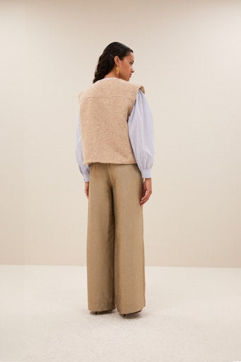 Bodywarmers beige by-bar