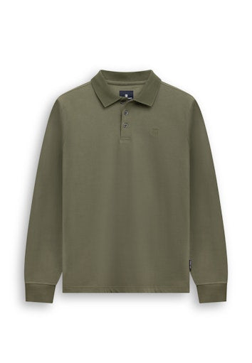 Polo's lange mouw groen State of Art