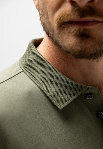 Polo's lange mouw groen State of Art