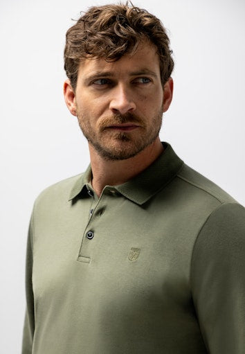 Polo's lange mouw groen State of Art