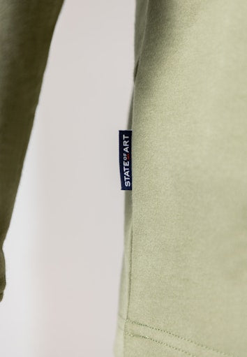 Polo's lange mouw groen State of Art