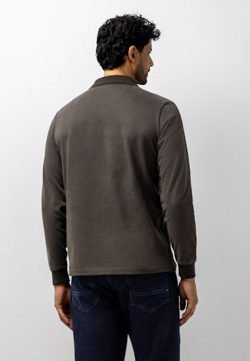 Polo's lange mouw bruin State of Art