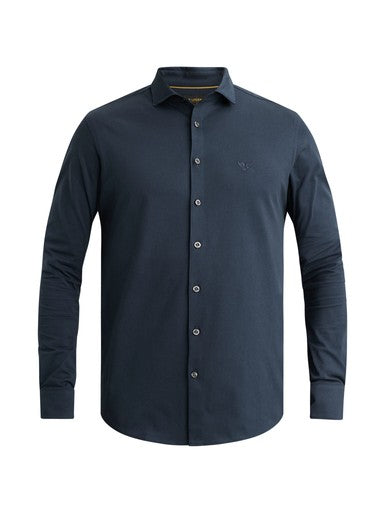 Hemden lange mouw navy PME
