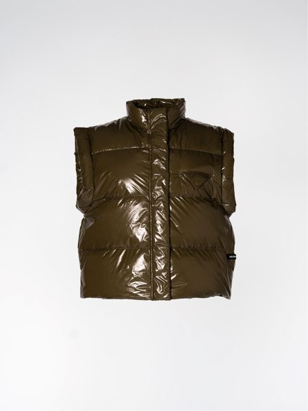 Bodywarmers groen DOU DOUN