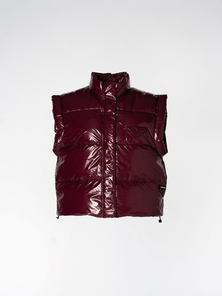 Bodywarmers paars DOU DOUN