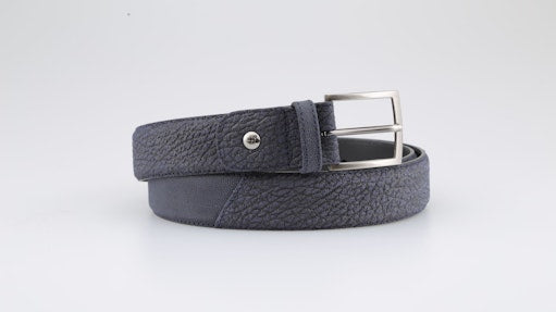 Riemen blauw Floris Van Bommel