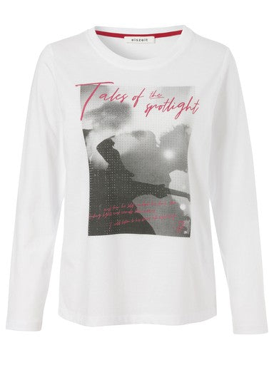 T-shirts korte mouw wit eiszeit