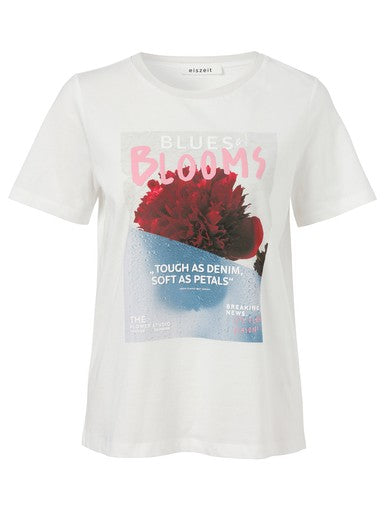 T-shirts korte mouw wit eiszeit