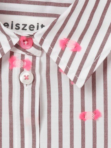 Blouses lange mouw rood eiszeit
