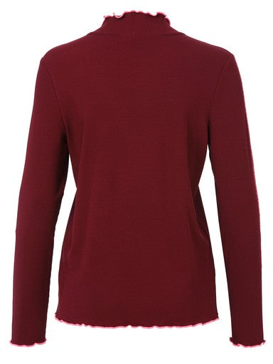 T-shirts lange mouw rood eiszeit