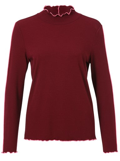 T-shirts lange mouw rood eiszeit
