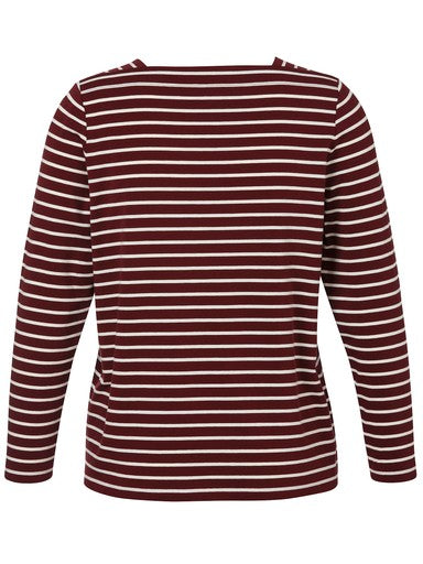 T-shirts lange mouw bordeaux Via Appia Due