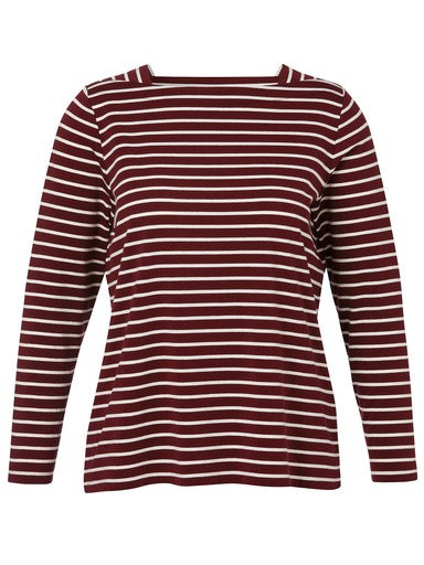 T-shirts lange mouw bordeaux Via Appia Due