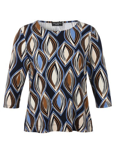 T-shirts lange mouw multicolor Via Appia Due
