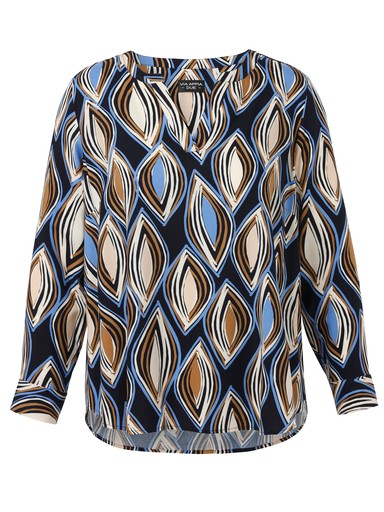 Blouses lange mouw multicolor Via Appia Due